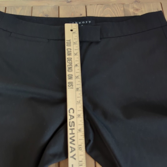 Theory Women’s Black Bootcut Dress Pants SZ 2 - Picture 6 of 13